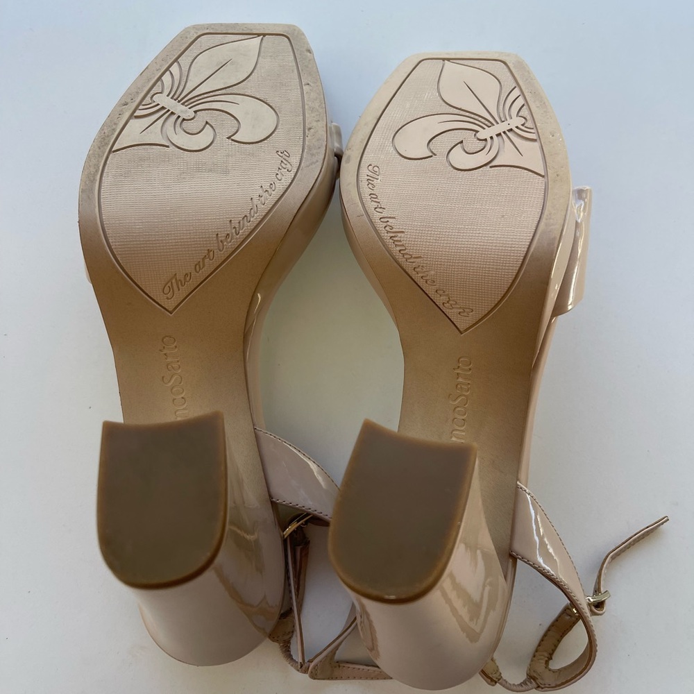Franco Sarto Cream Pumps Heels Women’s Size 8.5​​​ - Picture 8 of 15